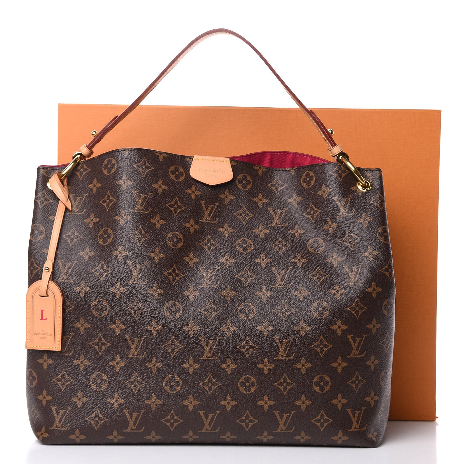 Louis Vuitton Monogram Graceful MM Pivoine 13 of 13