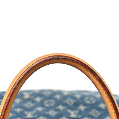 Louis Vuitton Monogram Denim Sac Plat Blue 10 of 13