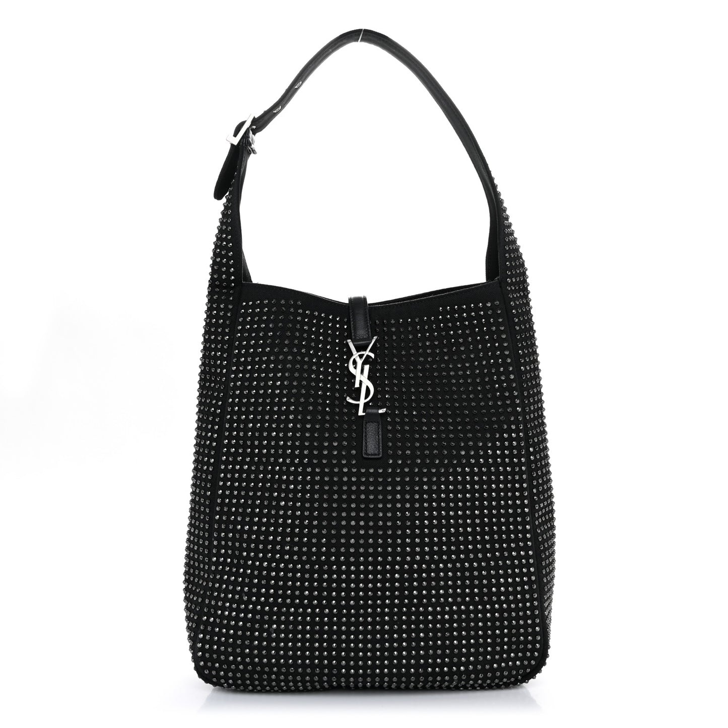Cotton Studded Le 5 A 7 Soft Hobo Black