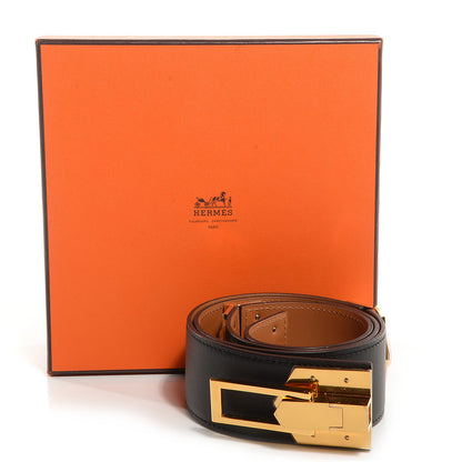 Hermes Swift 32mm Hinge Belt Black 95 5 of 9