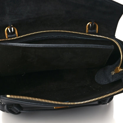 Celine Grained Calfskin Micro Belt Bag Black 5 of 7