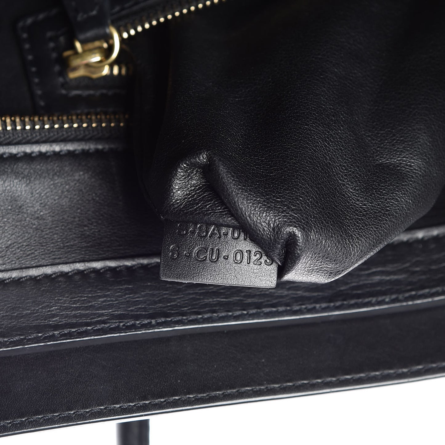 Smooth Calfskin Micro Luggage Black