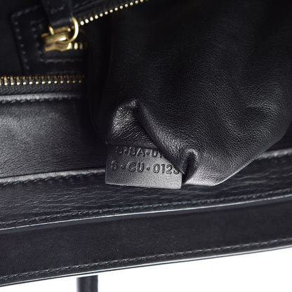 Celine Smooth Calfskin Micro Luggage Black 9 of 10