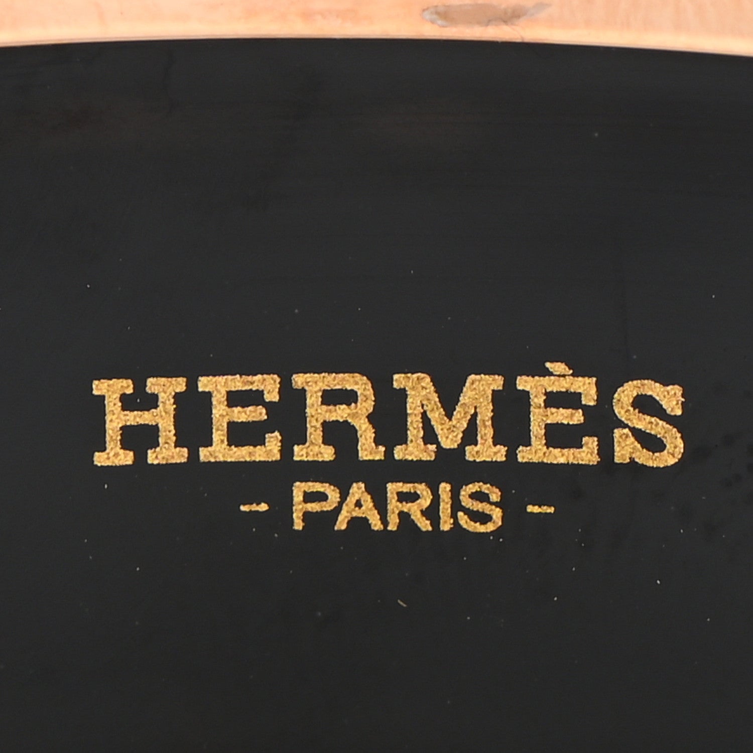 Hermes Enamel Printed Harnais Des Presidents Wide Bracelet 62 4 of 5