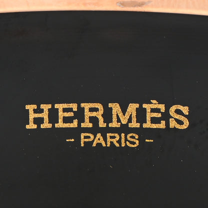 Hermes Enamel Printed Harnais Des Presidents Wide Bracelet 62 4 of 5