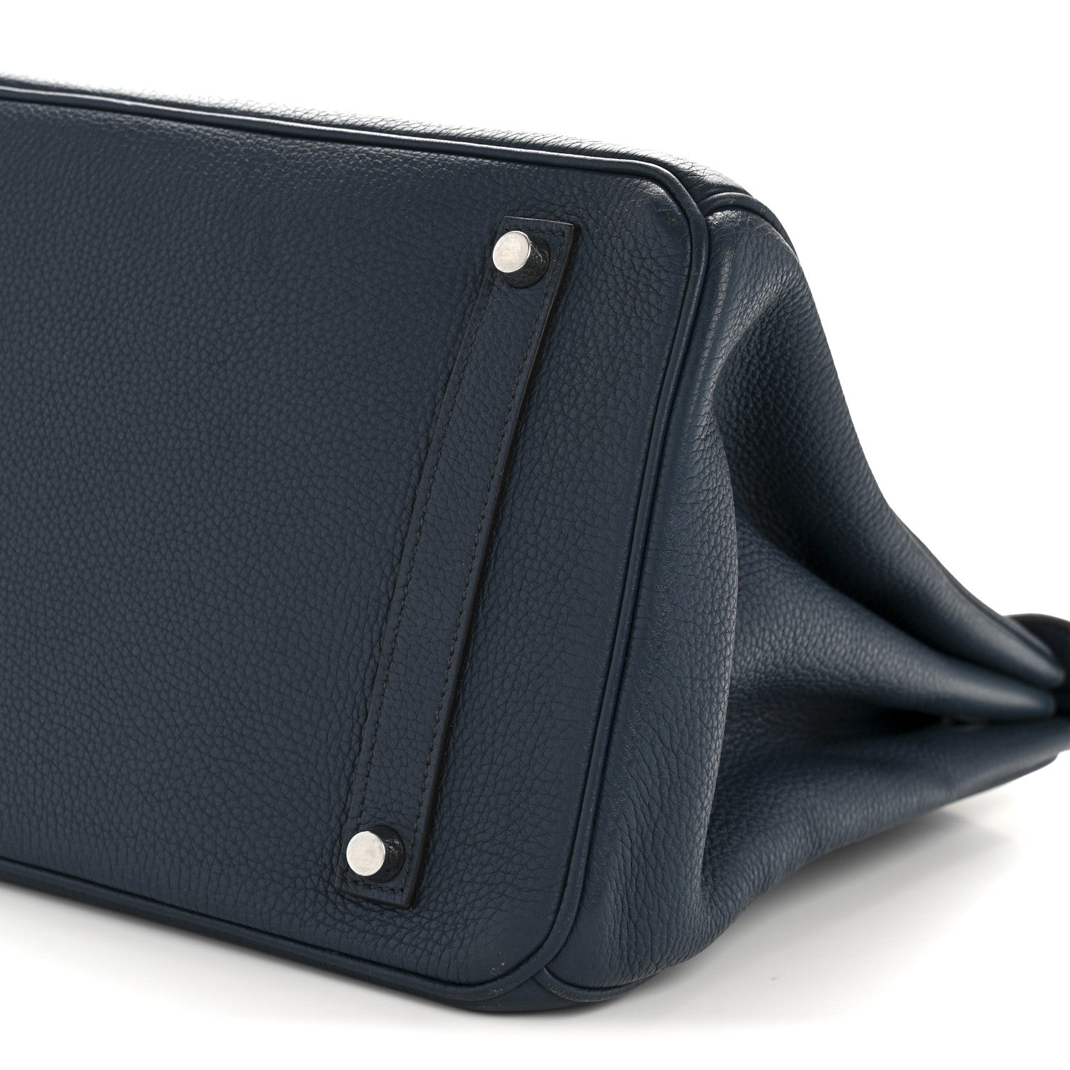 Hermes Togo BIRKIN 35 Bleu De Malte 10 of 12