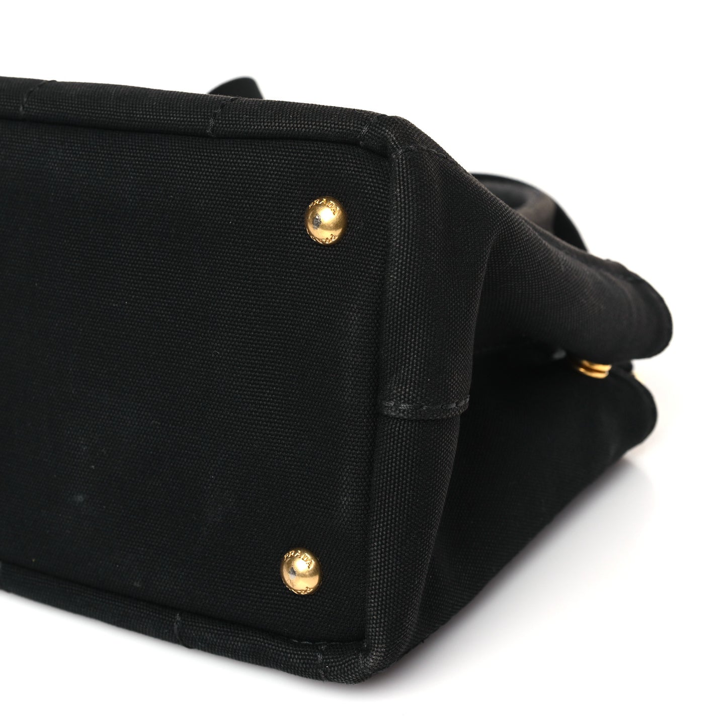 Canapa Small Logo Tote Black