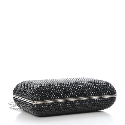 Judith Leiber Swarovski Crystal Minaudiere Clutch Black 4 of 18