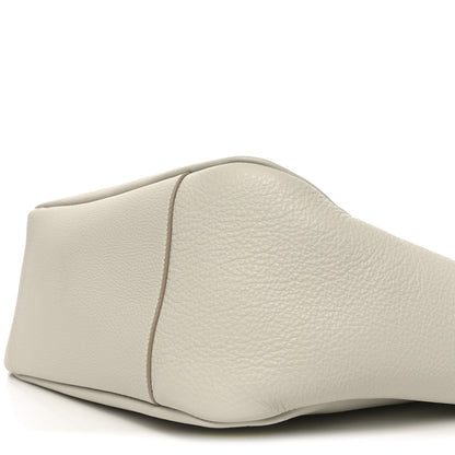 Saint Laurent Grained Deerskin Bea Tote Blanc Vintage 10 of 10