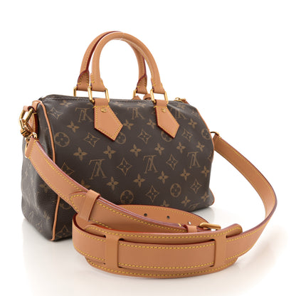 Louis Vuitton Calfskin Monogram Speedy P9 Bandouliere 25 4 of 14