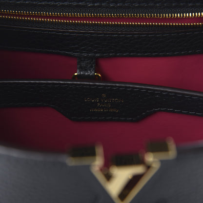 Louis Vuitton Taurillon Capucines BB Black 8 of 9