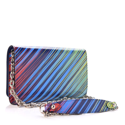 Louis Vuitton Epi Tropical Printed Twist Chain Wallet Vert Rouge 3 of 11
