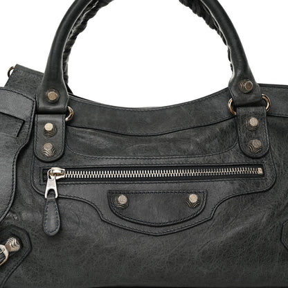 Balenciaga Agneau Giant 12 Silver Hardware First Anthracite 8 of 15