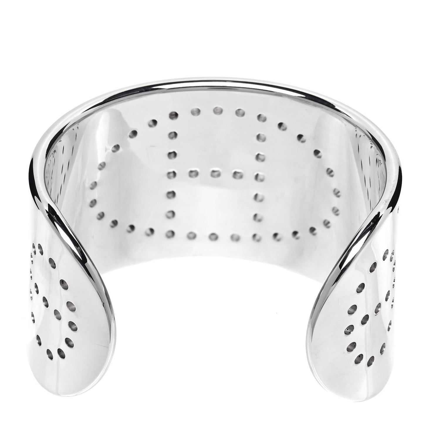 Sterling Silver Eclipse Cuff LG
