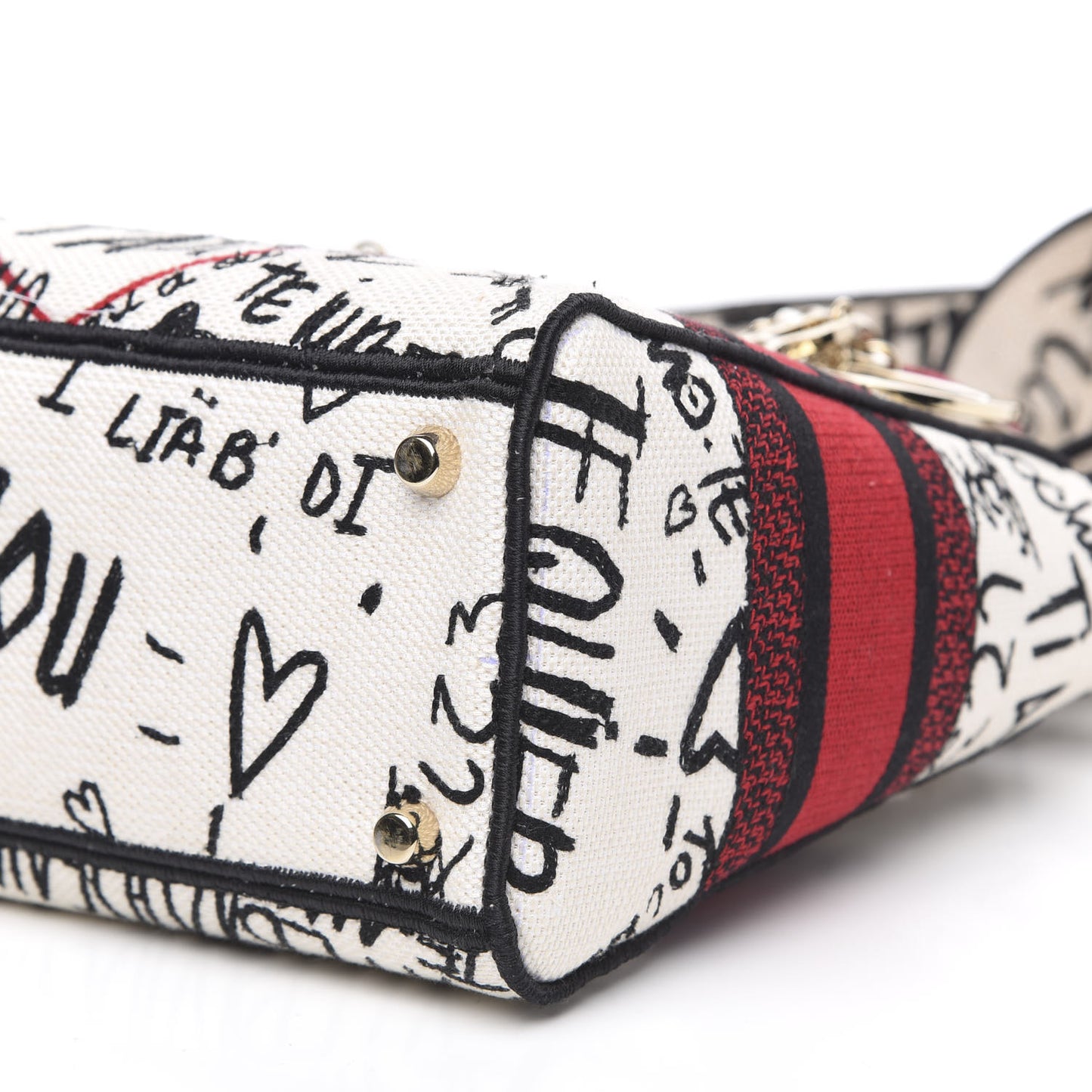 Canvas Medium DiorAmour Graffiti Lady D-Lite Latte