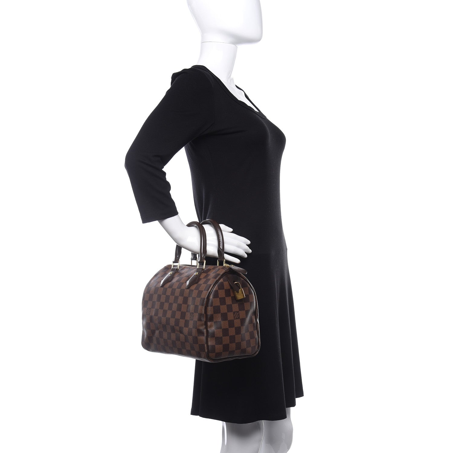 Louis Vuitton Damier Ebene Speedy 30 2 of 7