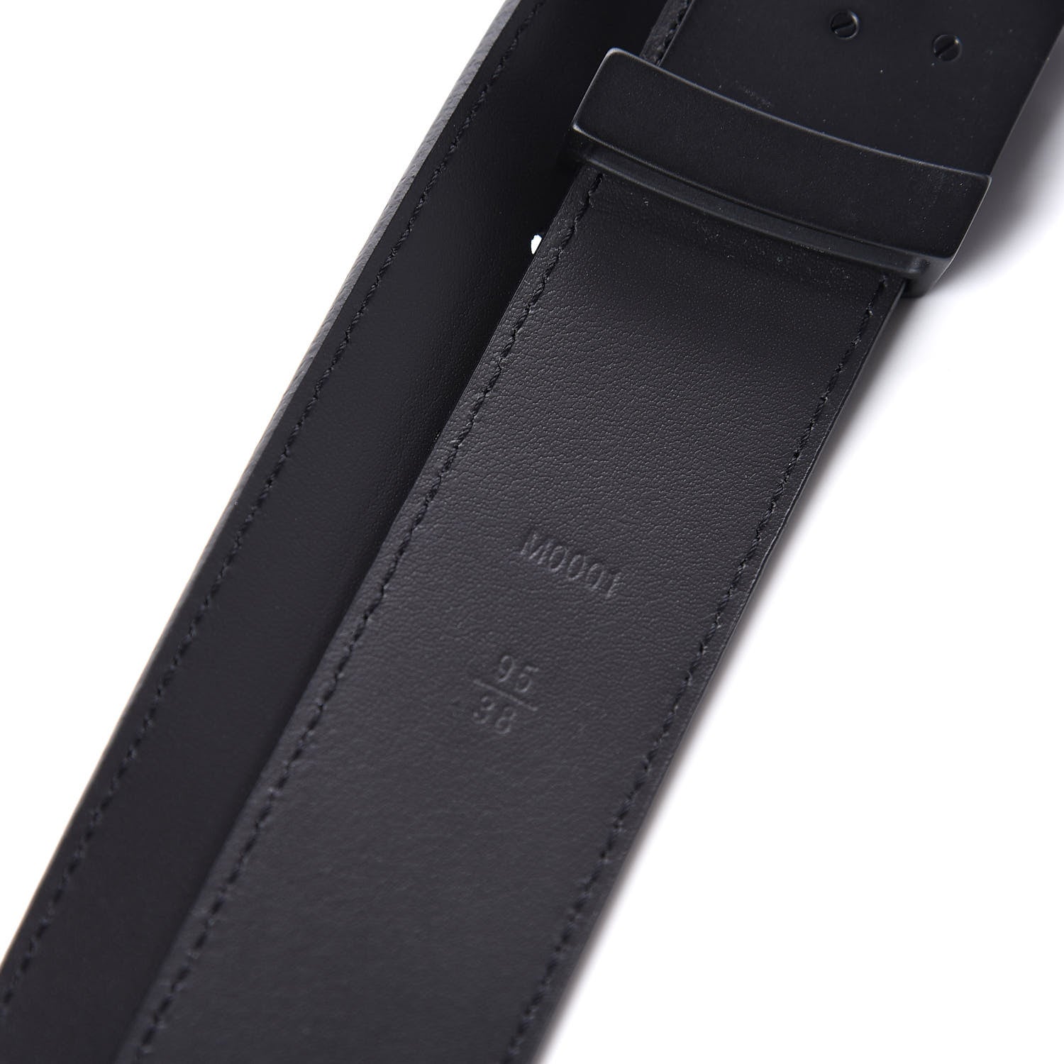 Louis Vuitton Taiga 35mm LV Initiales Belt 95 38 Black 6 of 6