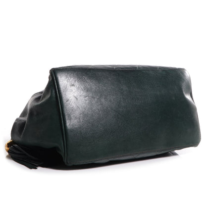 Chanel Lambskin Shoulder Bag Green 4 of 7