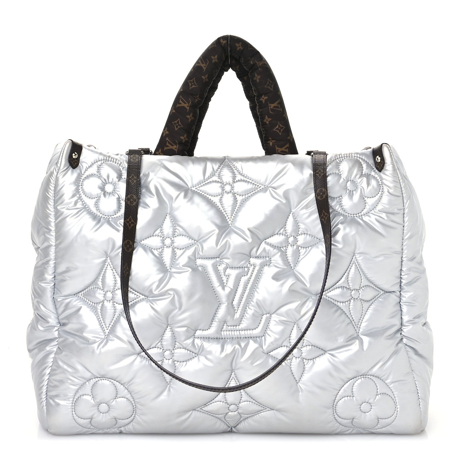 Louis Vuitton Econyl Monogram Pillow Giant Onthego GM Silver 1 of 9