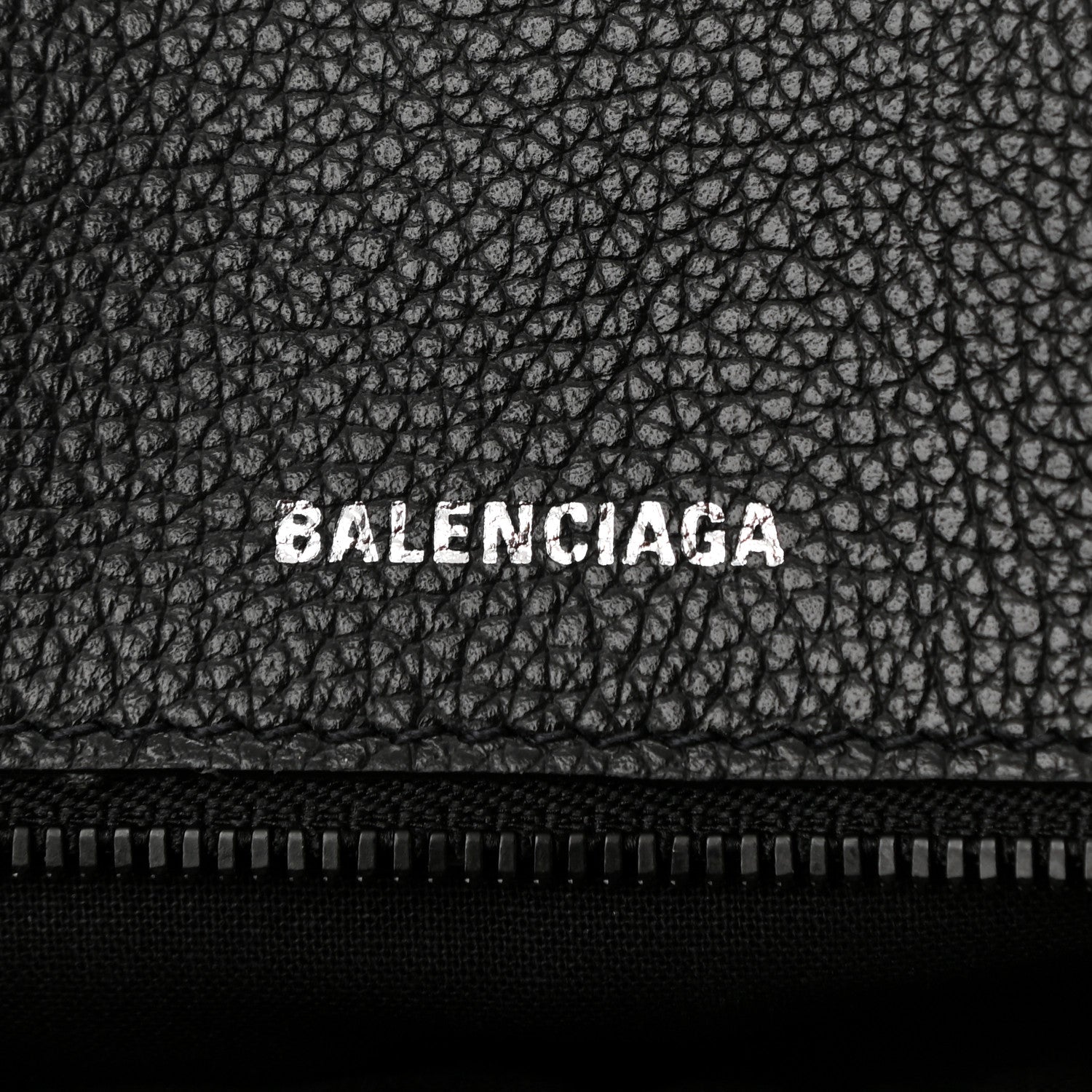 Balenciaga Supple Calfskin Rivet Small Ville Top Handle Bag Black 6 of 11