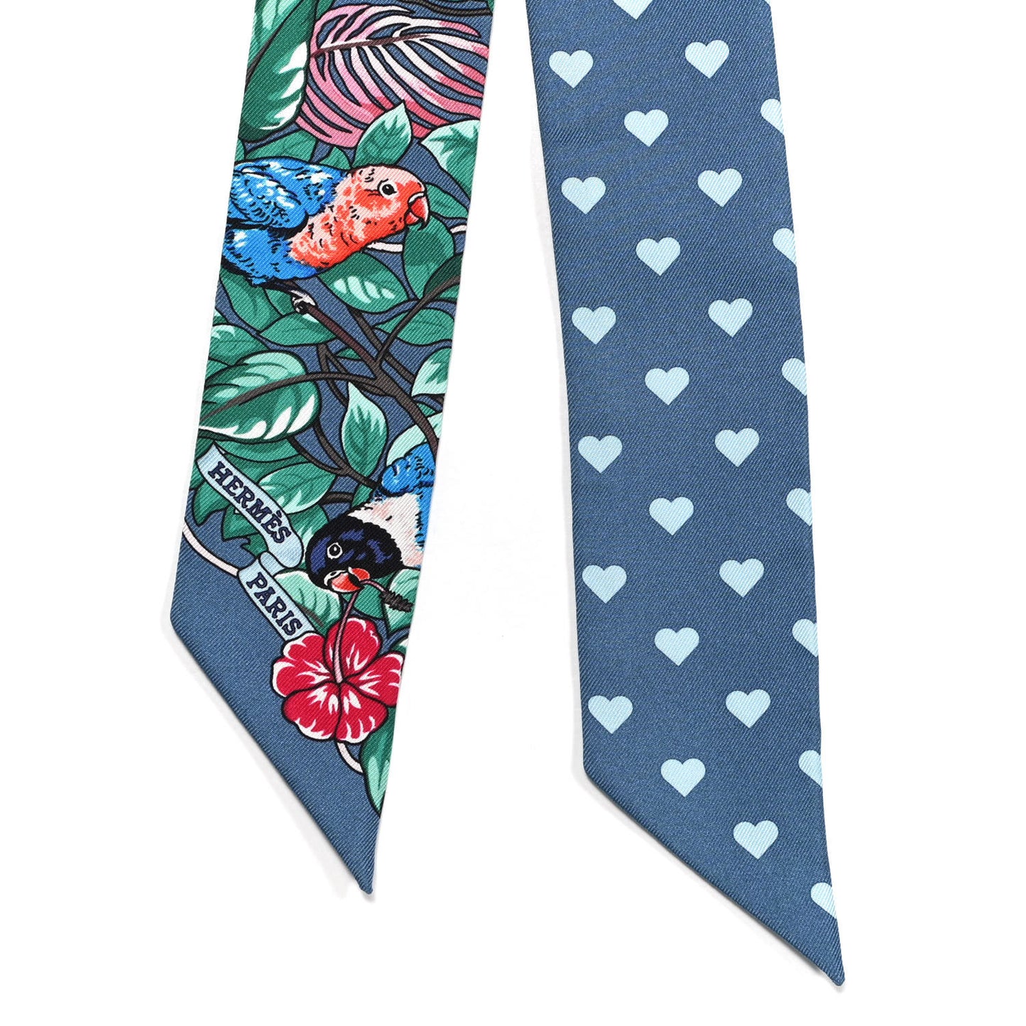 Silk Jungle Love Twilly Gris Bleuete Vert