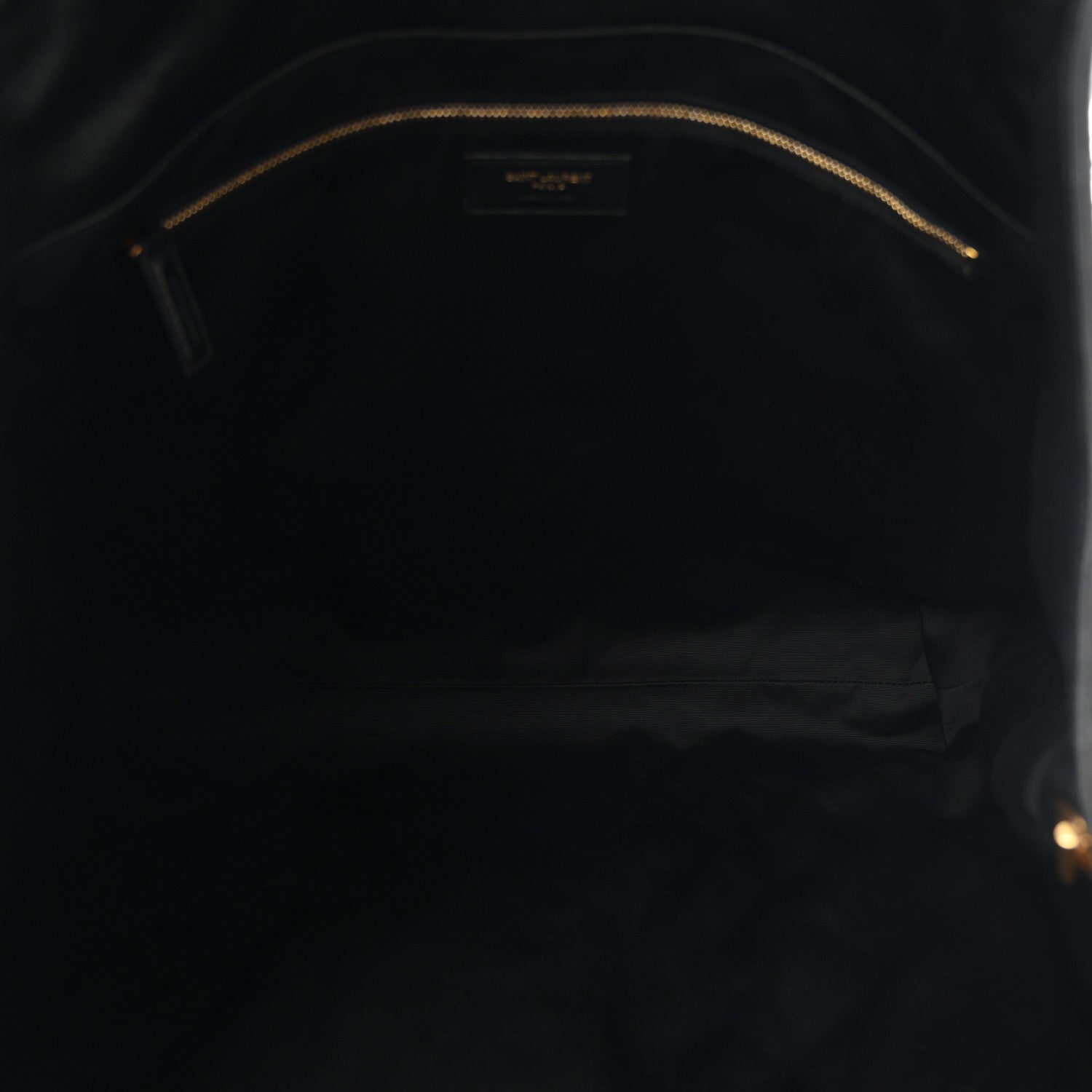 Saint Laurent Lambskin Quilted Maxi Icare Shopping Tote Black 6 of 11