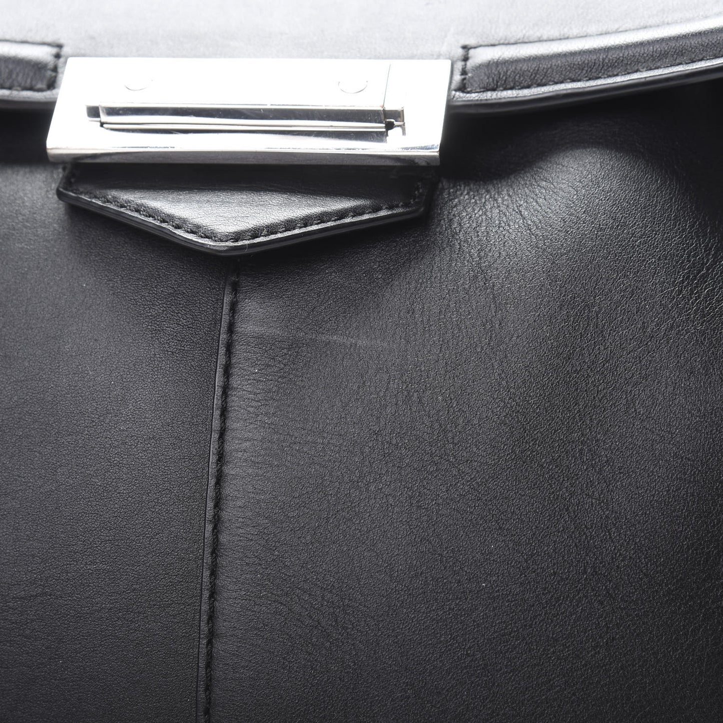 Calfskin Prisma Skeletal Backpack Black