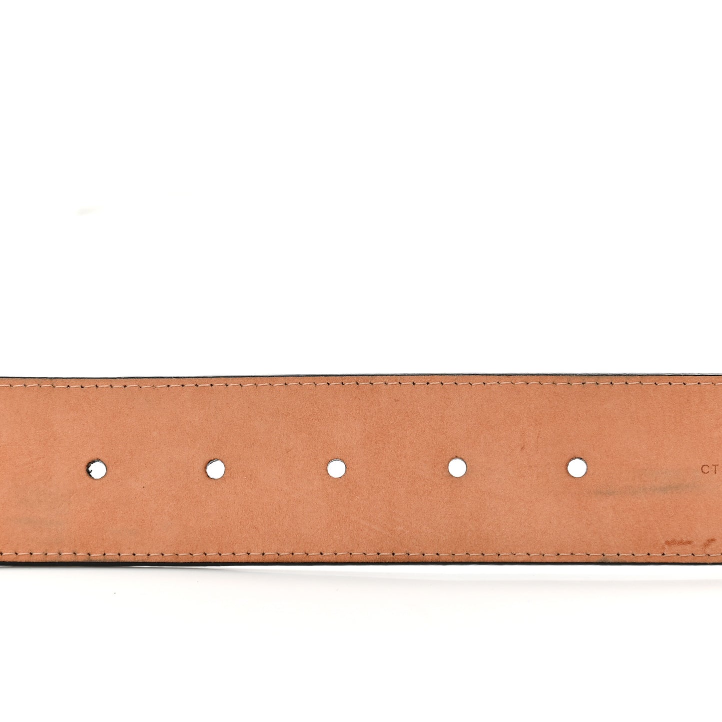 Epi Electric 40mm LV Initiales Belt 80 32 Black