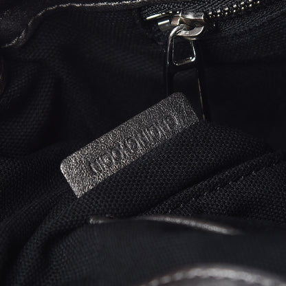 Burberry Shimmer Check Pilgrim Satchel Pewter 8 of 13