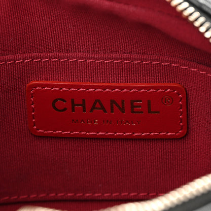 Chanel Lambskin Quilted Chain CC Mini Camera Case Black 6 of 14