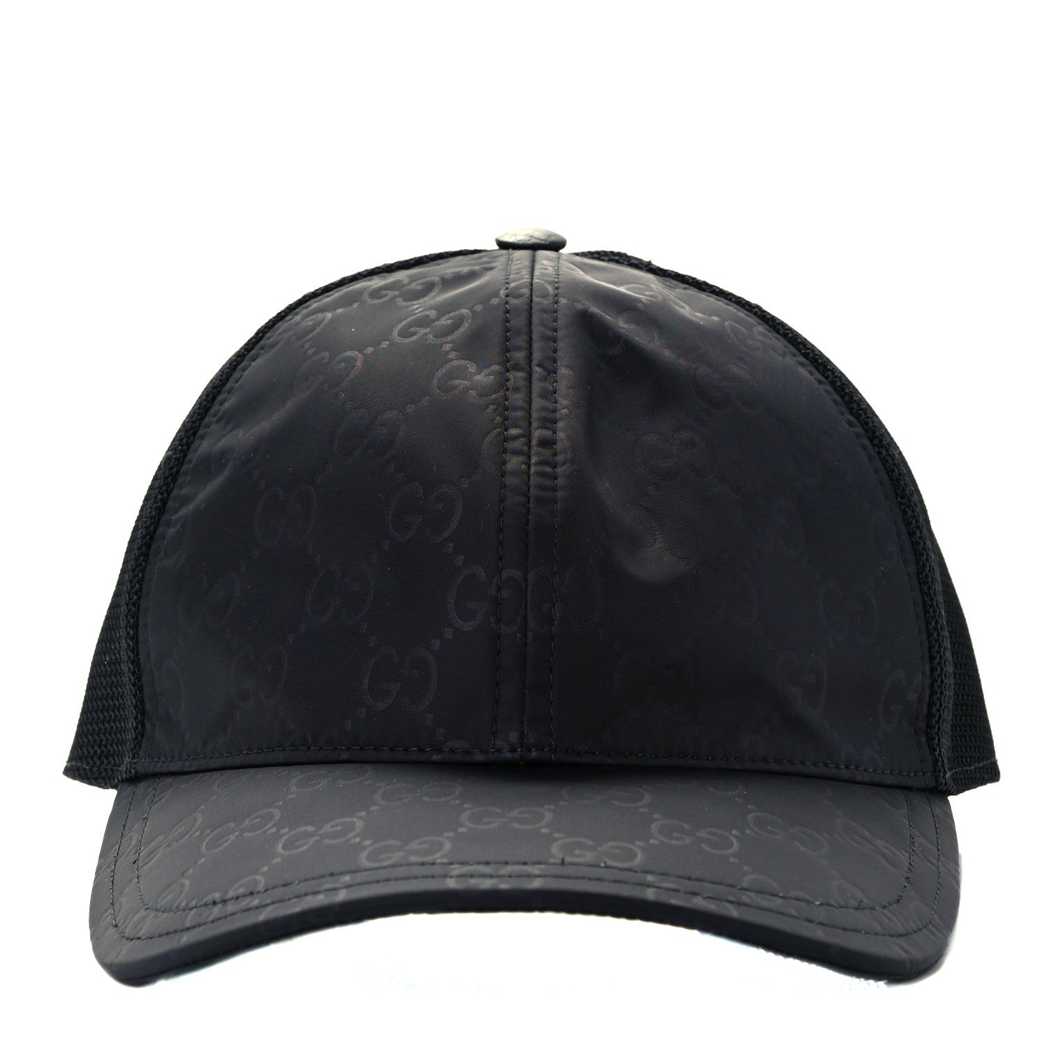Gucci Nylon Monogram Baseball Hat S Black 2 of 9
