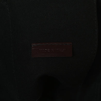 Burberry Haymarket Check Studded Tote Chocolate 6 of 10