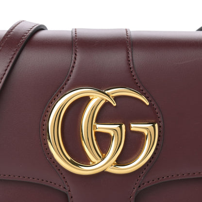 Gucci Vitello Palmellato Lux Small Arli Flap Shoulder Bag Vintage Bordeaux 8 of 11