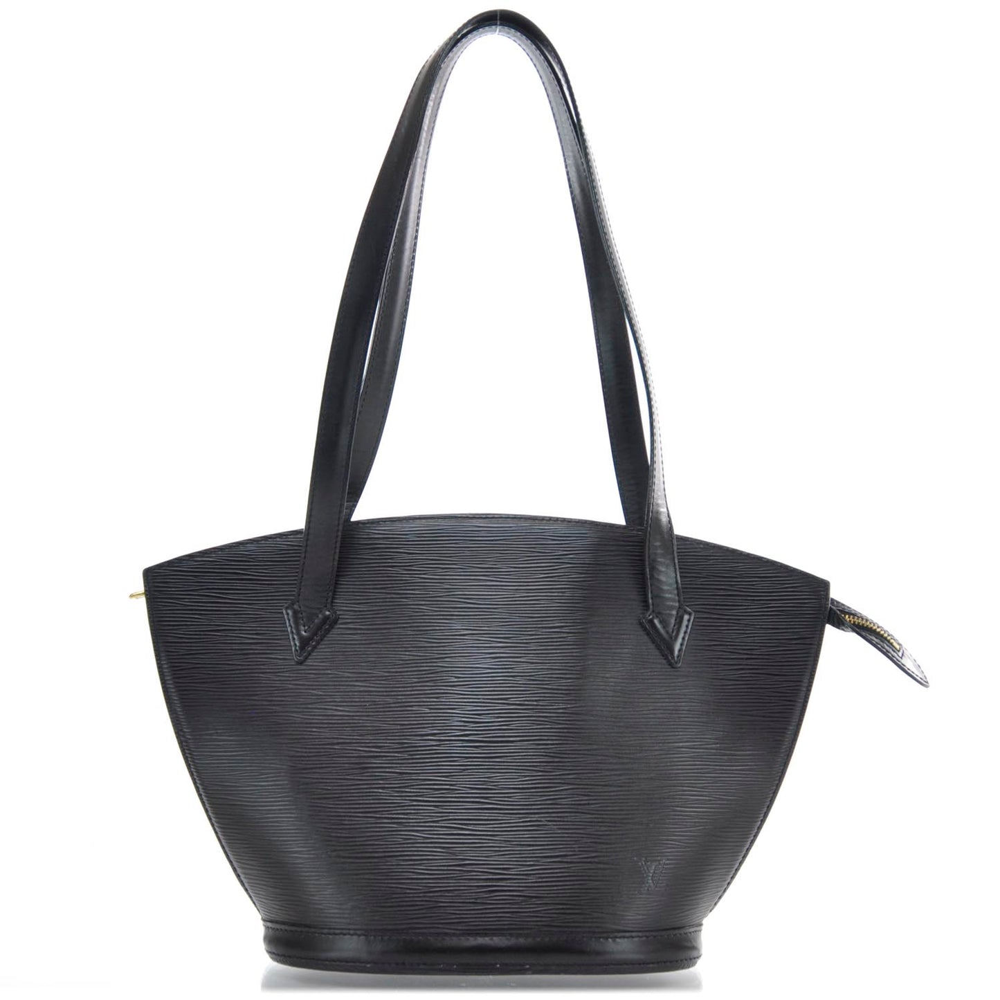 Epi Saint Jacques PM Long Straps Black