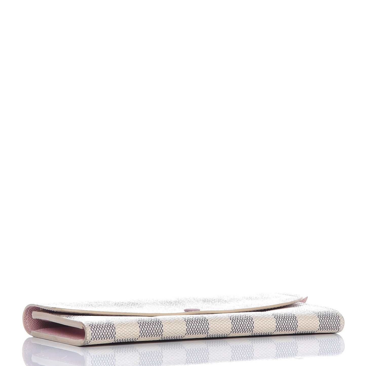 Damier Azur Emilie Wallet Rose Ballerine