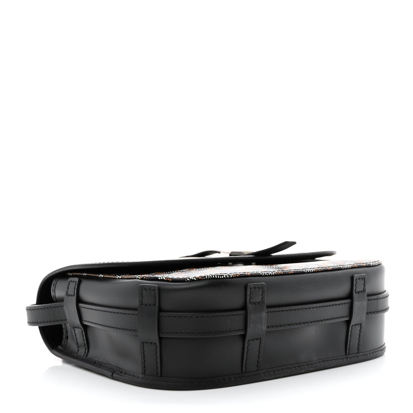 Goyardine Belvedere II PM Messenger Bag Black
