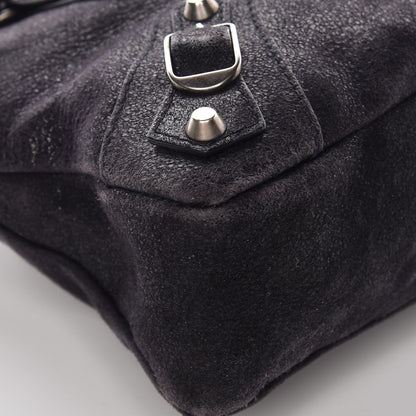 Balenciaga Craquele Calfskin First Bleu Obscur 8 of 15