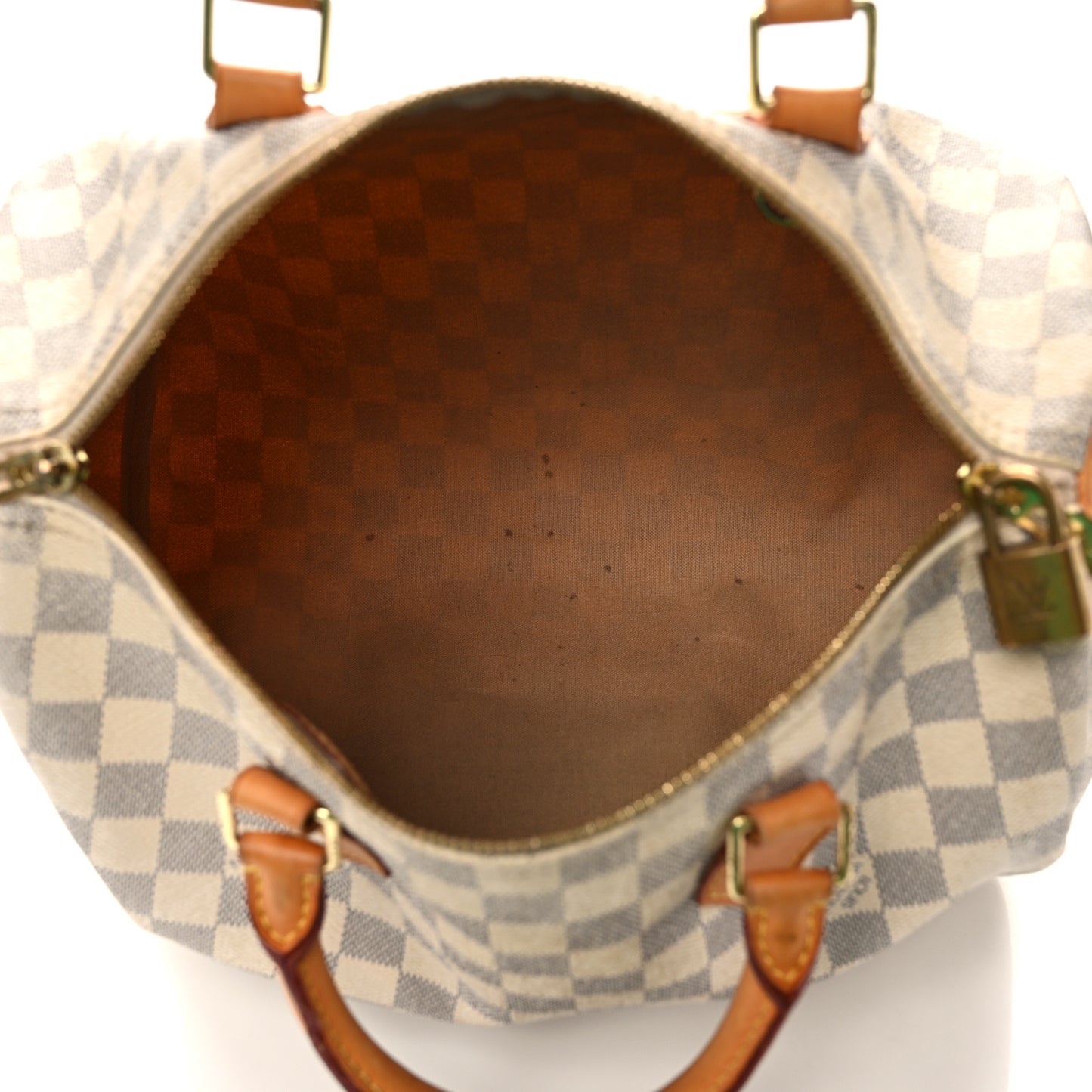 LOUIS VUITTON Damier Azur Speedy Bandouliere 30