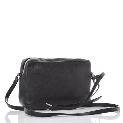 Saint Laurent Lambskin Monogram Small Lou Camera Bag Black 3 of 12