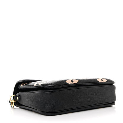 Louis Vuitton Empreinte Monogram Giant Pochette Metis Black Beige 4 of 10