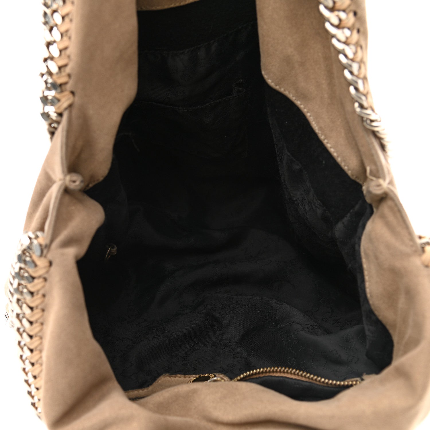 Stella McCartney Shaggy Deer Falabella Fold Over Tote Beige 4 of 12