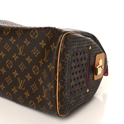 Louis Vuitton Monogram Perforated Speedy 30 Fuchsia 8 of 9