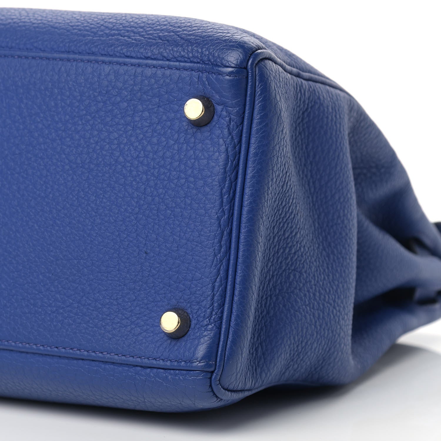 Hermes Togo Kelly Retourne 35 Bleu Electrique 34 of 38