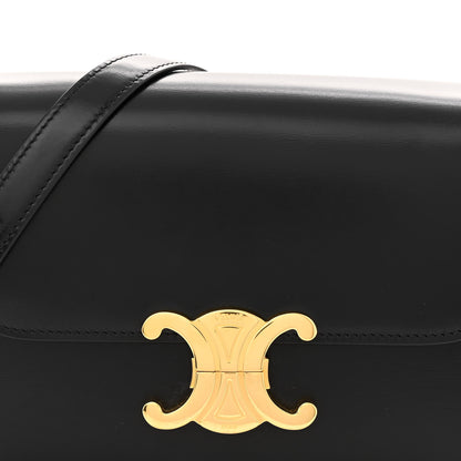 Celine Shiny Calfskin Teen Triomphe Black 7 of 12