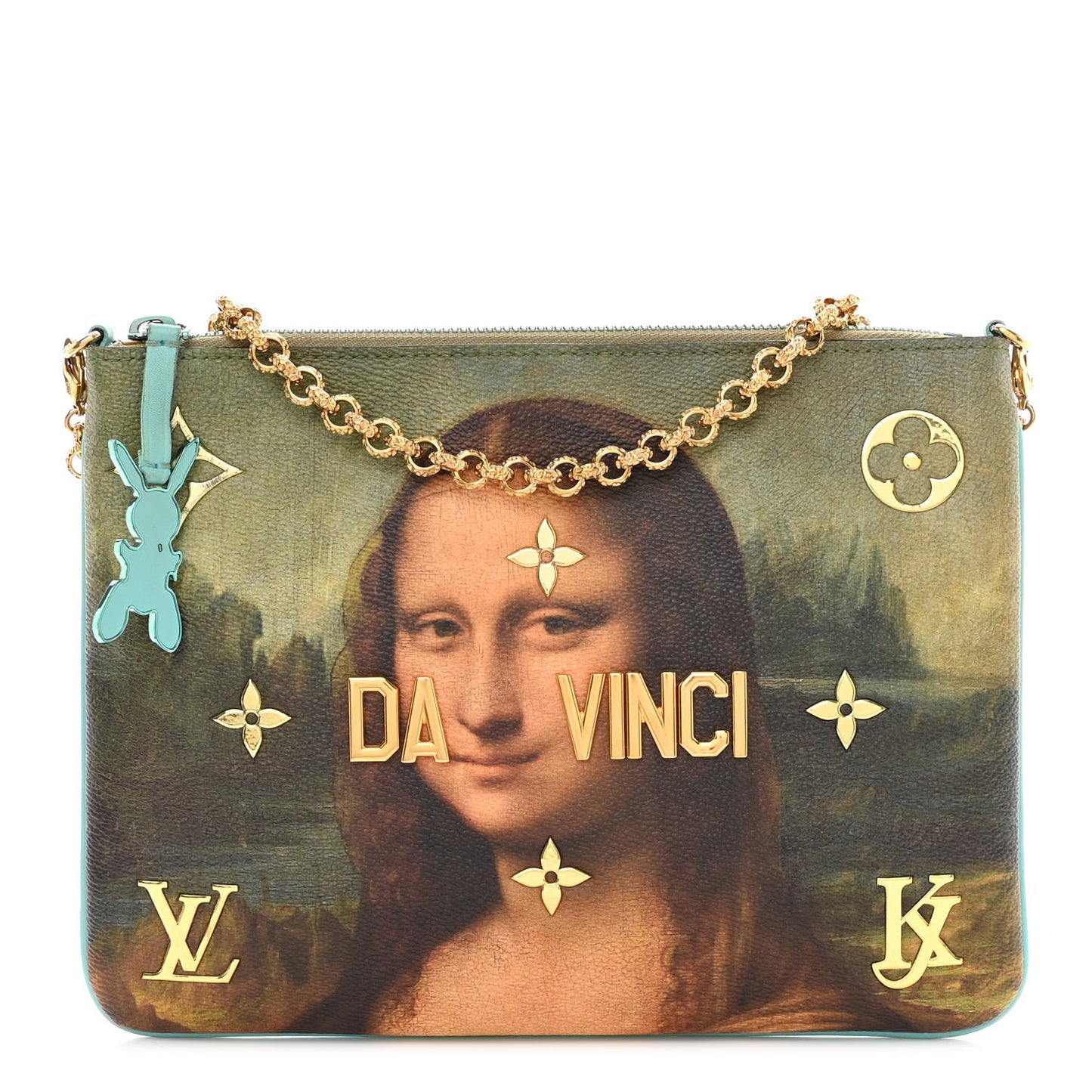 Masters Da Vinci Pochette Clutch Vert D’eau