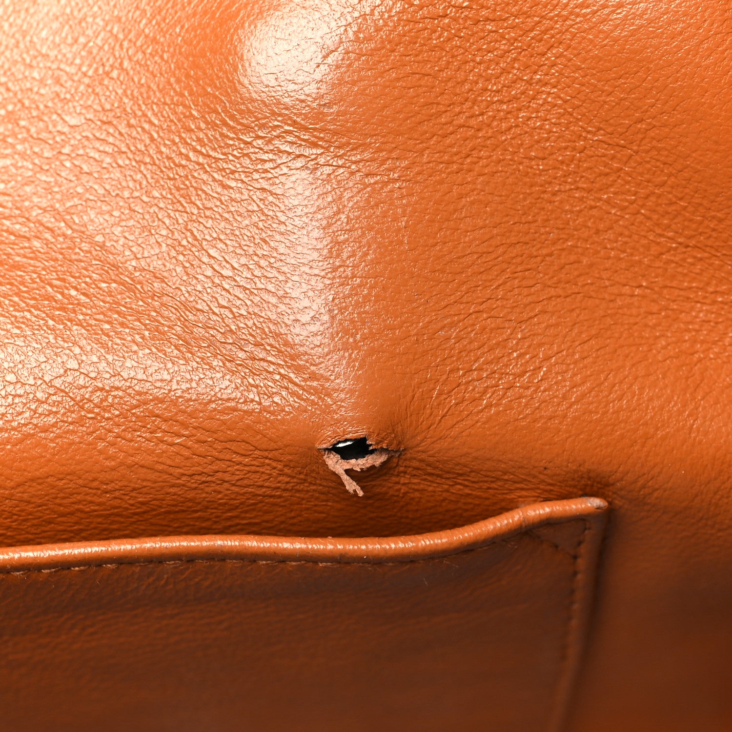 Christian Dior Calfskin My Dior Frame Double Pocket Satchel Brown 15 of 15