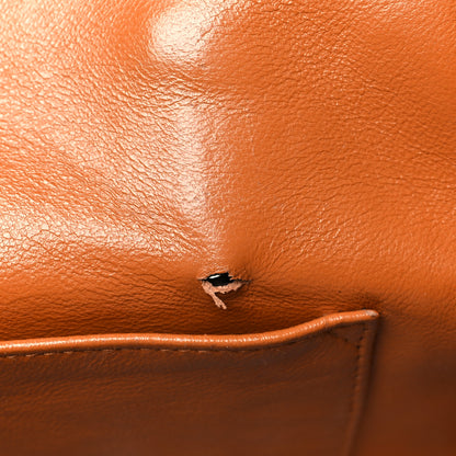 Christian Dior Calfskin My Dior Frame Double Pocket Satchel Brown 15 of 15