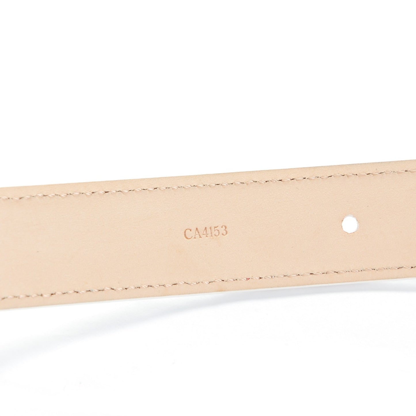 Monogram Multicolor Mini 25mm Belt 90 36 White