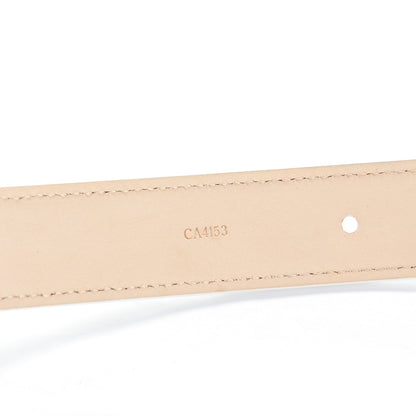 Louis Vuitton Monogram Multicolor Mini 25mm Belt 90 36 White 6 of 7