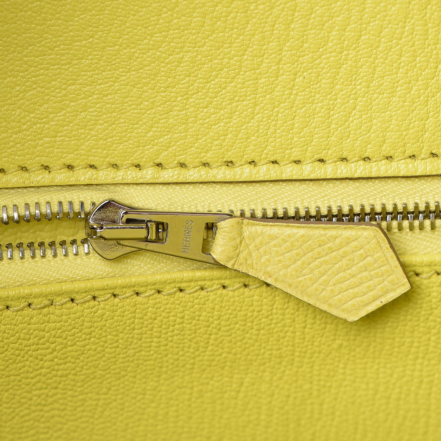 Epsom Birkin 35 Lime